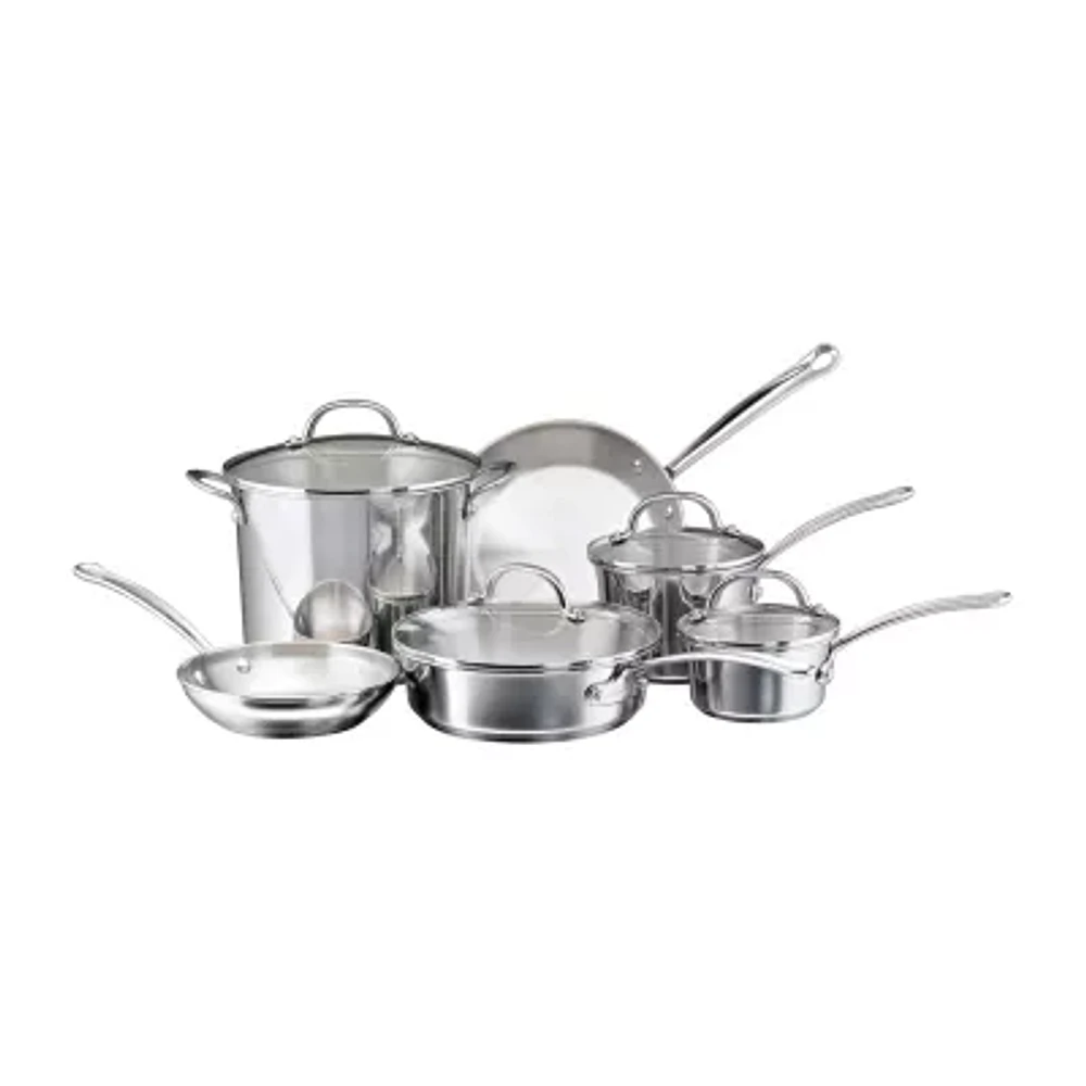 Farberware Millennium Stainless Steel 10-pc. Cookware Set