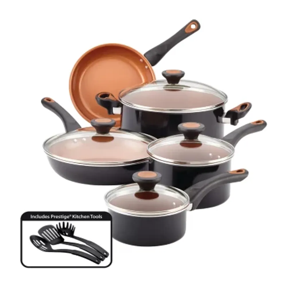 Farberware New Traditions Stainless Steel 12-piece Cookware Set