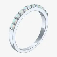 Gemstone Sterling Silver Stackable Ring