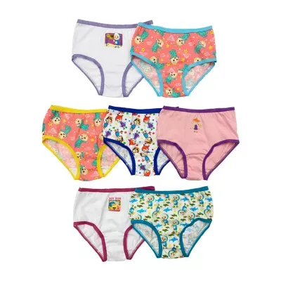 Cocomelon Toddler Girls 7 Pack Brief Panty
