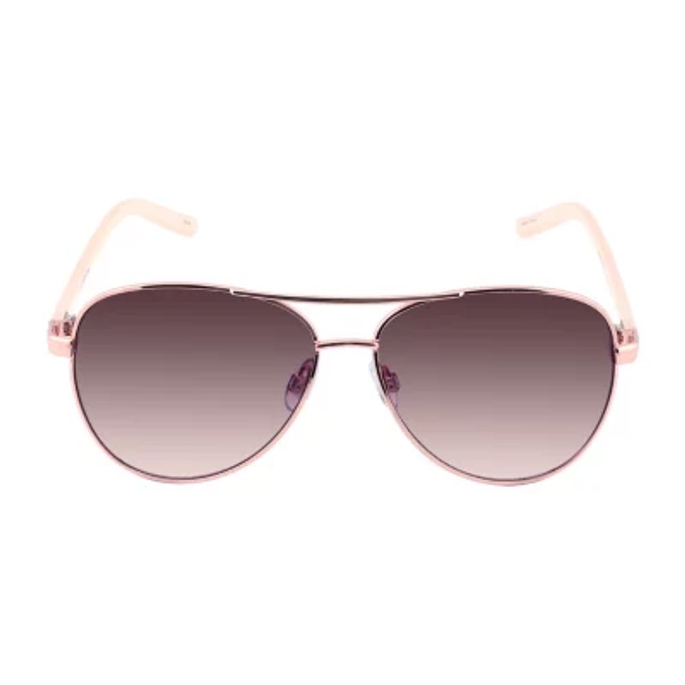 Liz Claiborne Womens UV Protection Aviator Sunglasses