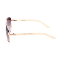 Liz Claiborne Womens UV Protection Aviator Sunglasses