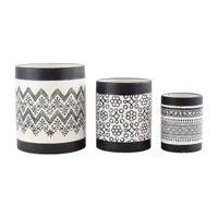 Nikos Ceramic Planters Set Of 3