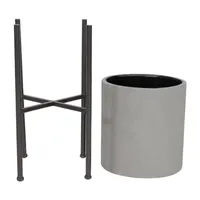 Aspire Home Accents 2-pc. Metal Planter