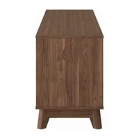 Hollywood TV Stand with Flared Wood Legs