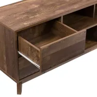 Hollywood TV Stand with Flared Wood Legs