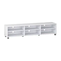 Hollywood TV Stand with Block Legs