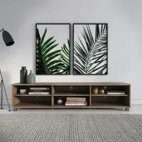 Hollywood TV Stand with Block Legs