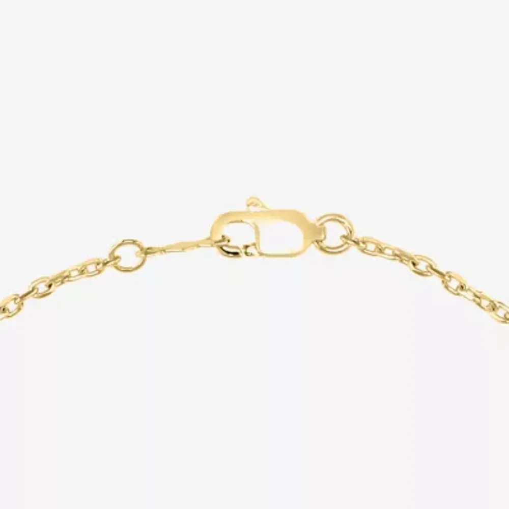 Effy  14K Gold Over Silver 7 Inch Solid Cable Chain Bracelet