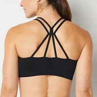 Xersion Light Support Strappy Back Sports Bra