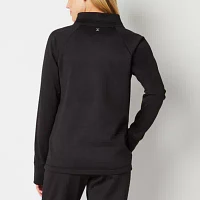 Xersion Therma Fleece Womens Funnel Neck Long Sleeve Sweatshirt