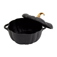 Smith & Clark Cast Iron Pumpkin Harvest 4-qt. Dutch Oven