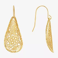 14K Gold Drop Earrings