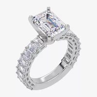 Signature By Modern Bride (G / Vs2-Si1) Womens 4 7/8 Ct. T.W. Lab Grown White Diamond 14K Gold Side Stone Engagement Ring