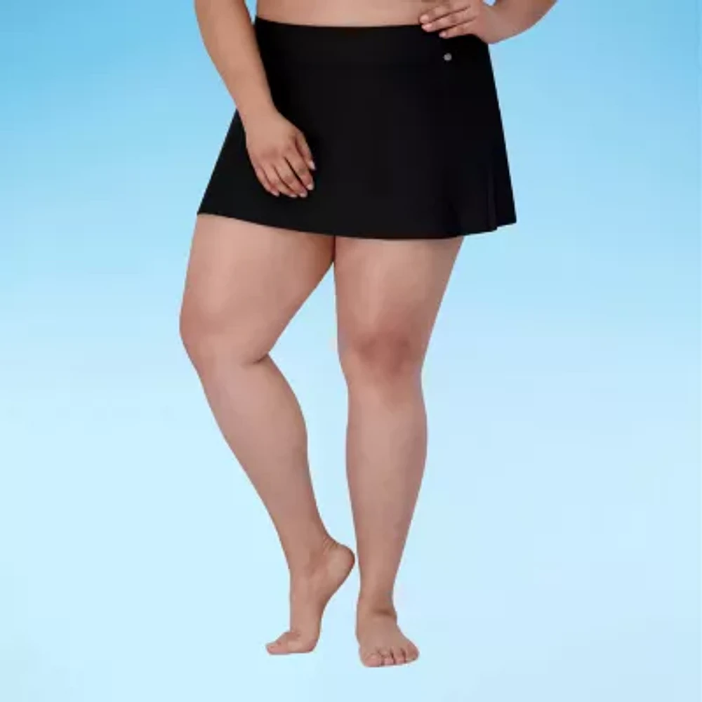 ZeroXposur Womens Swim Skirt Plus