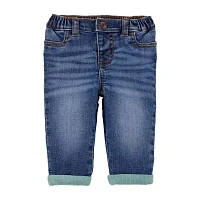 Oshkosh Baby Boys Lined Straight Pull-On Pants