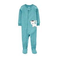 Carter's Baby Boys Footed Long Sleeve One Piece Pajama
