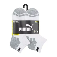 PUMA Ultimate Training 6 Pair Quarter Ankle Socks Mens