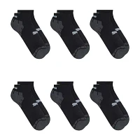 PUMA Ultimate Training 6 Pair Quarter Ankle Socks Mens