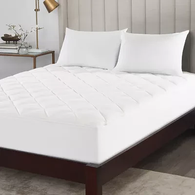 Fieldcrest Cooling Mattress Pad with Zip Off Top