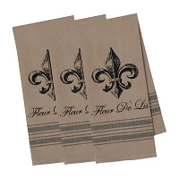 Design Imports French Print 3-pc. Dish Cloth Set