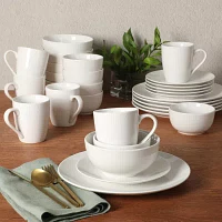 Gibson Ogalla 30-pc. Ceramic Dinnerware Set