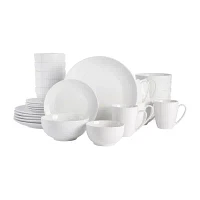 Gibson Ogalla 30-pc. Ceramic Dinnerware Set