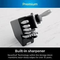 Ninja Neverdull Premium 14-pc. Knife Block Set