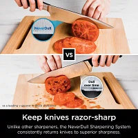 Ninja Neverdull 2-pc. Chef Knife and Sharpener Set