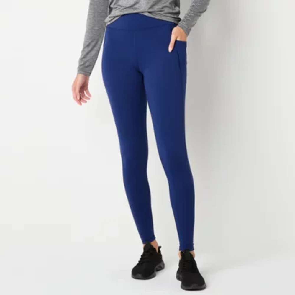 Xersion EverRestore Womens High Rise Moisture Wicking 28" Full Length Leggings