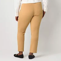 Stylus Womens High Rise Slim Pant-Plus