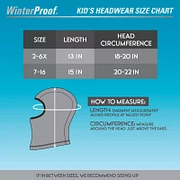 WinterProof Little & Big Girls Ski Mask