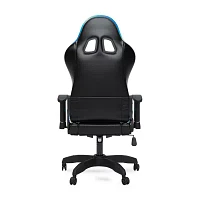 Signature Design by Ashley Lynxtyn Swivel Adjustable Height Gaming Chair with LED Lighting