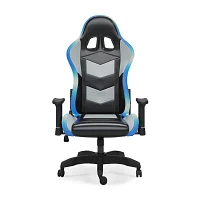 Signature Design by Ashley Lynxtyn Swivel Adjustable Height Gaming Chair with LED Lighting