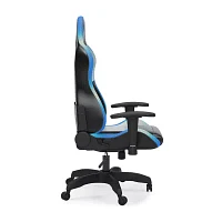 Signature Design by Ashley Lynxtyn Swivel Adjustable Height Gaming Chair with LED Lighting