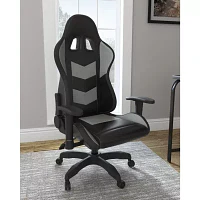 Signature Design by Ashley Lynxtyn Swivel Adjustable Height Gaming Chair with LED Lighting