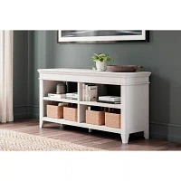 Signature Design by Ashley Kanwyn Credenza with 2 Adjustable Shelves