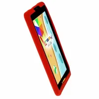 7" Quad Core 2GB RAM 32GB Storage Android 12 Tablet with Red Kids Defender Case