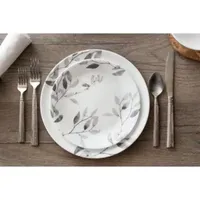 Corelle Boutique 12-pc Misty Leaves Dinnerware Set