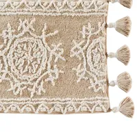 Saturday Knight Neutral Nuances Medallia Bath Rug Collection