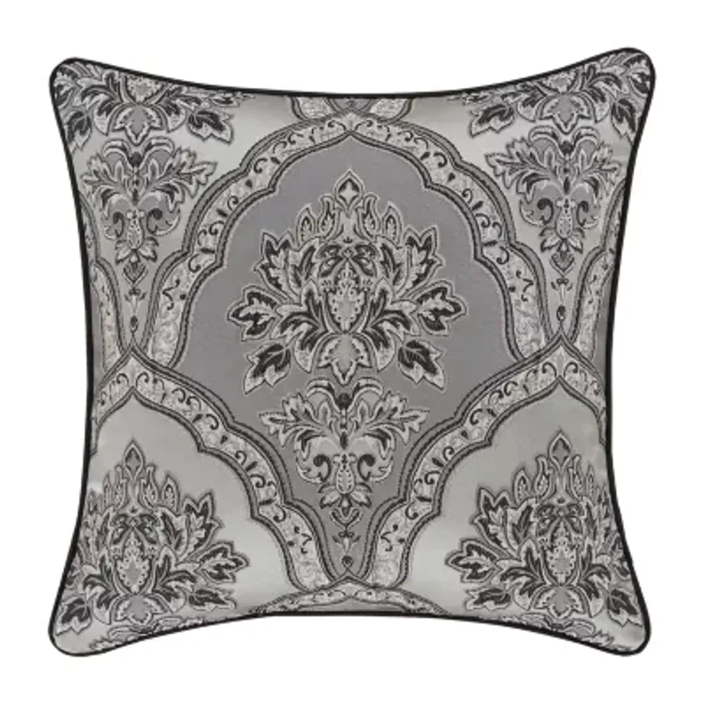 Five Queens Court Silverstone Square Throw Pillow