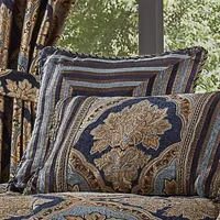 Five Queens Court Bristol Square Throw Pillow