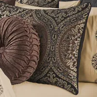 Queen Street Monaco 4-pc. Damask + Scroll Comforter Set