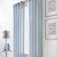 Limbourg Sheer Grommet Top Single Curtain Panel