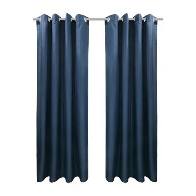 Seascapes Grommet Top Light-Filtering Set of 2 Outdoor Curtain Panel