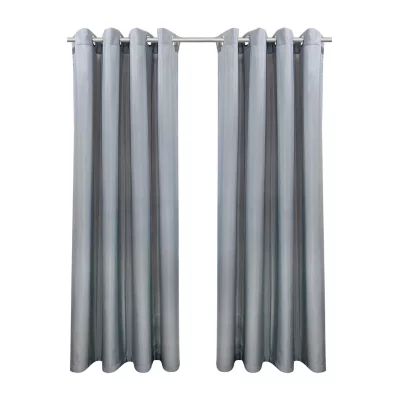Seascapes Light-Filtering Grommet Top Set of 2 Outdoor Curtain Panel