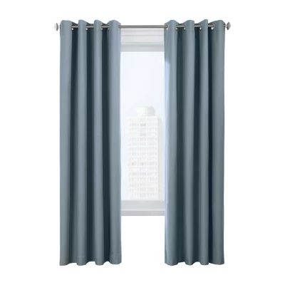 Ventura Energy Saving 100% Blackout Grommet Top Set of 2 Curtain Panel