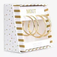 Mixit Hypoallergenic Hoop Pair Earring Set