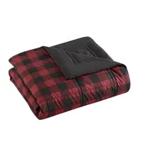 Eddie Bauer Mountain Plaid Twill Blanket