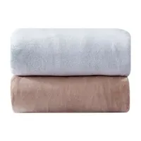 Poppy & Fritz Solid Ultra Soft Plush Fleece Blanket
